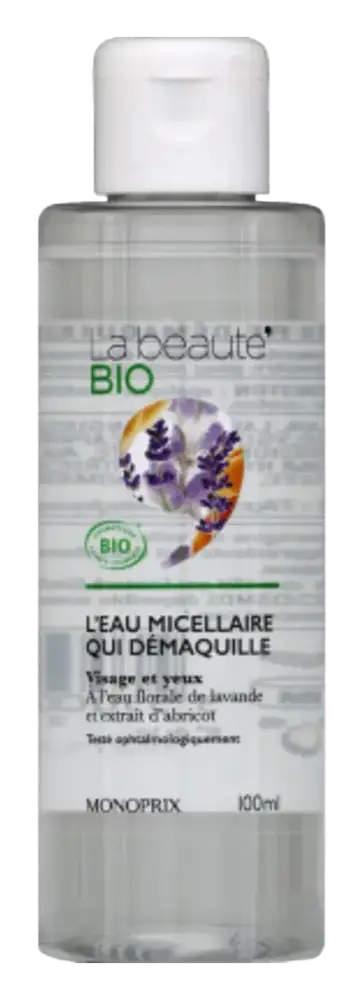 Monoprix La Beauté Bio L'Eau Micellaire Qui Démaquille