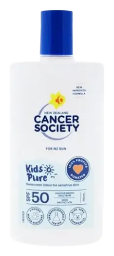 Cancer Society SPF 50 Kids Pure Lotion