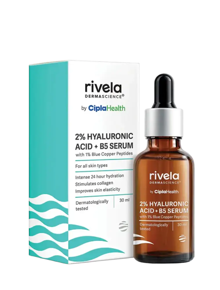 Rivela by Cipla 2% Hyaluronic Acid + B5 Serum