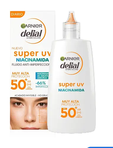 Garnier Delial Super UV Niacinamida Crema Facial FPS50+