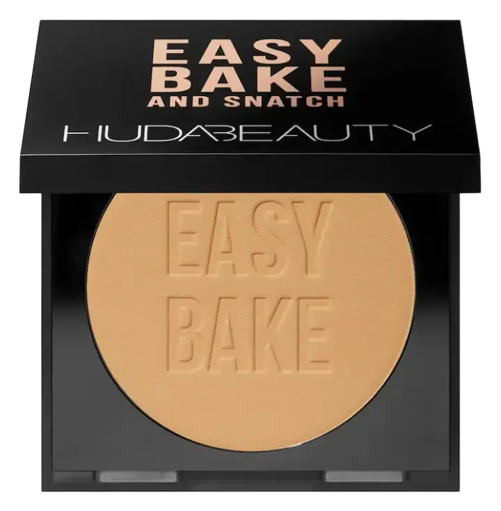 Huda Beauty Easy Bake & Snatch Pressed Brightening & Setting Powder Banana Bread