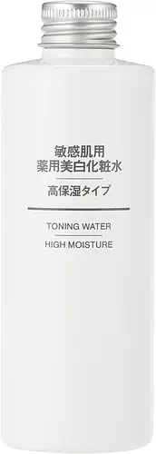 Muji Sensitive Skin Brightening Toning Water High Moisture