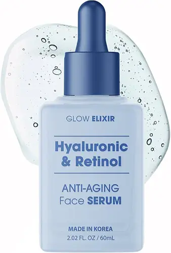 Glow Elixir Hyaluronic & Retinol Anti-Aging Face Serum