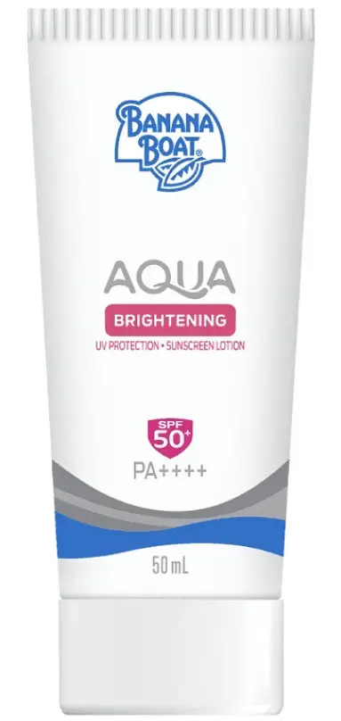 Banana Boat Aqua Brightening UV Protection Sunscreen Lotion SPF 50+