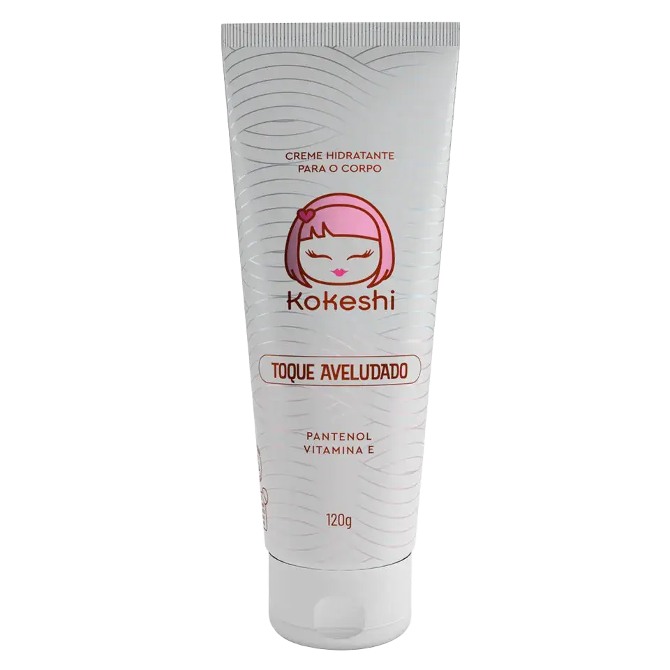 Kokeshi Toque Aveludado Creme Hidratante Para O Corpo