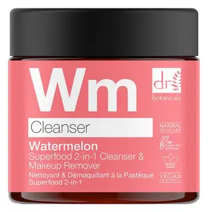 Dr Botanicals Watermelon Superfood 2-In-1 Cleanser & Makeup Remover