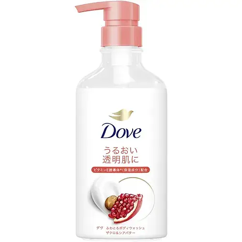 Dove Fluffy Body Wash Pomegranate & Shea Butter