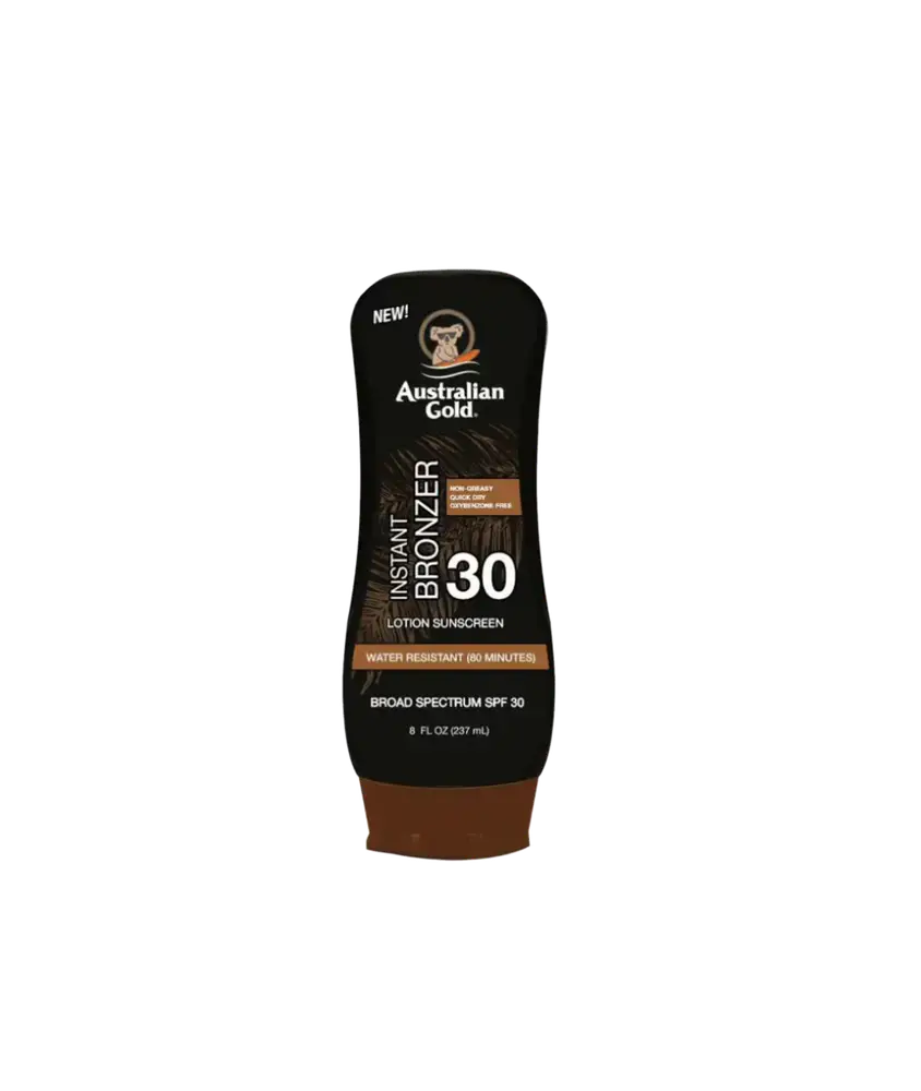 Australian Gold Instant Bronzer Sunscreen Lotion SPF 30