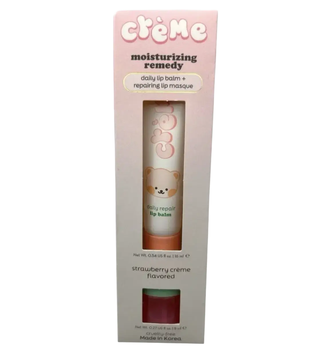 The Creme Shop Overnight Lip Therapy Masque Strawberry Crème