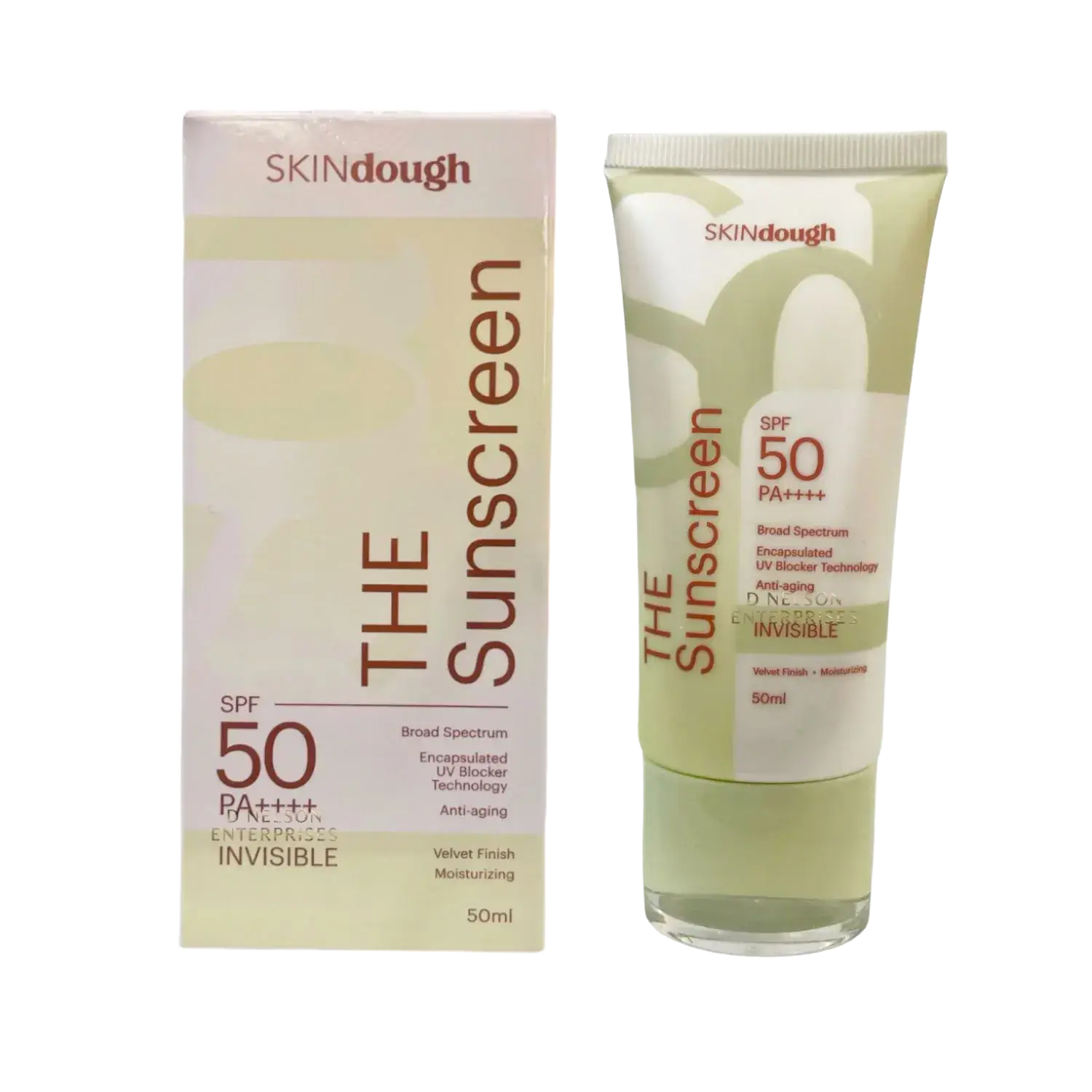 Skindough The Sunscreen SPF 50 PA++++ Invisible