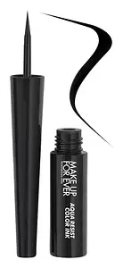 Make Up For Ever Aqua Resist Color Ink 24HR Waterproof Liquid Eyeliner 01 Matte Charcoal - Matte Black