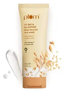 Plum Goodness 1% Oat & Allantoin Deep Nourish Face Wash