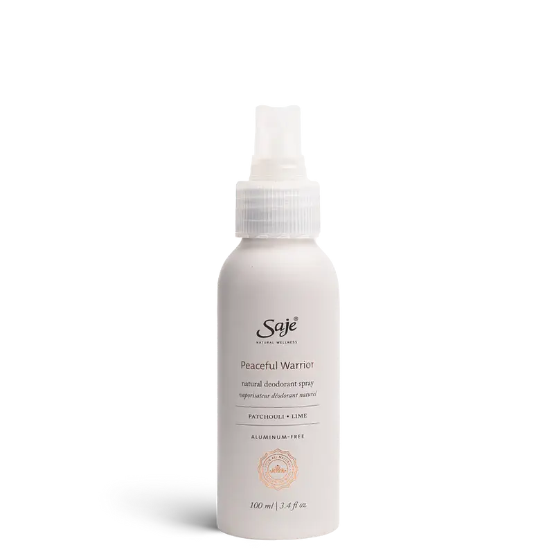 Saje Natural Deodorant Spray Peaceful Warrior
