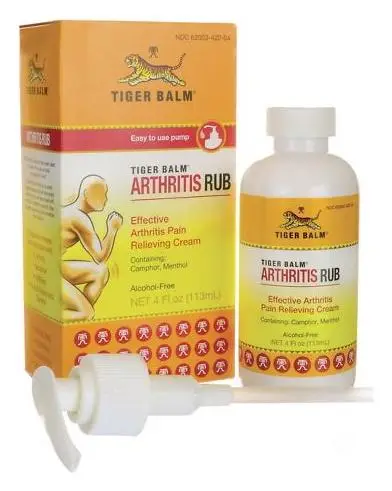 Tiger Balm Arthritis Rub Pain Relieving Cream