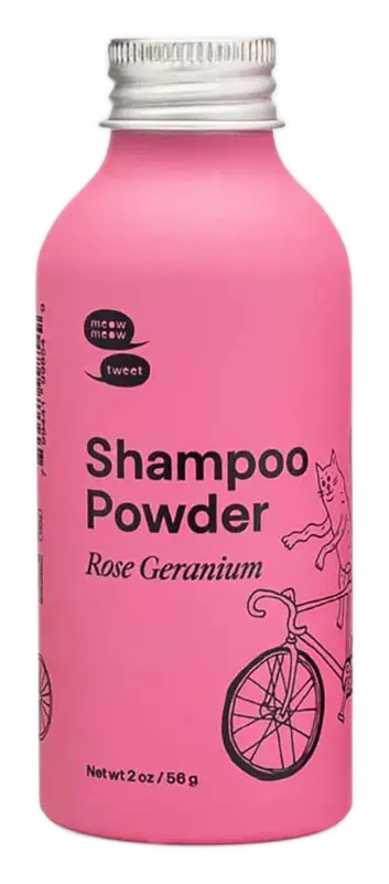 Meow Meow Tweet Shampoo Powder Rose Geranium