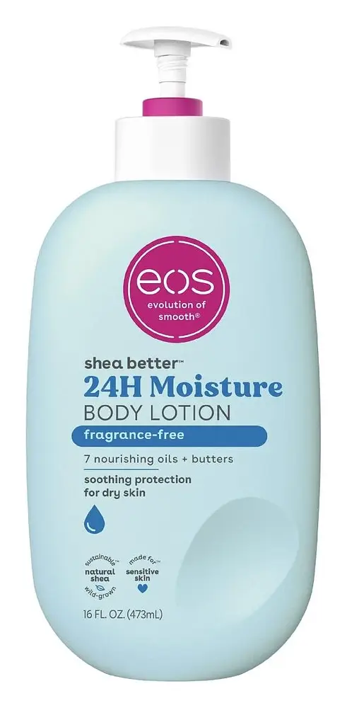 EOS Shea Better Moisture Body Lotion Fragrance-Free