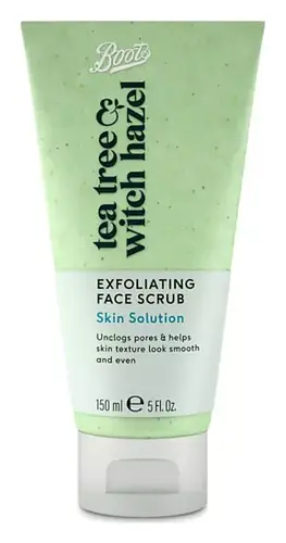 Boots Tea Tree & Witch Hazel Exfoliating Face Scrub