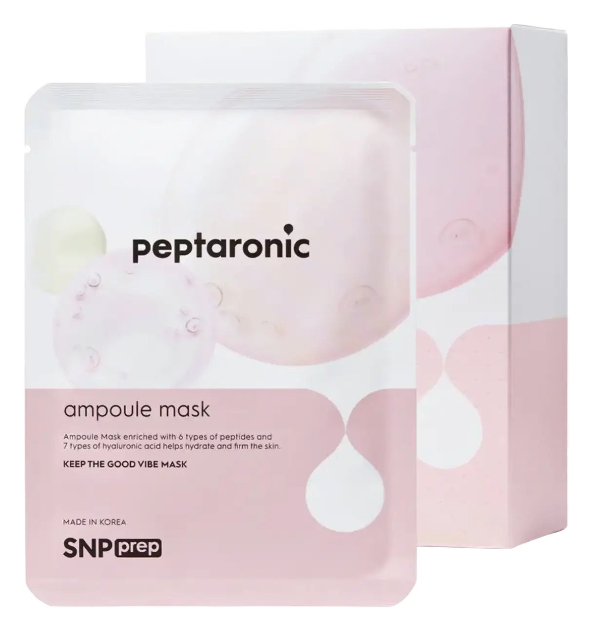 SNP Peptaronic Ampoule Sheet Mask