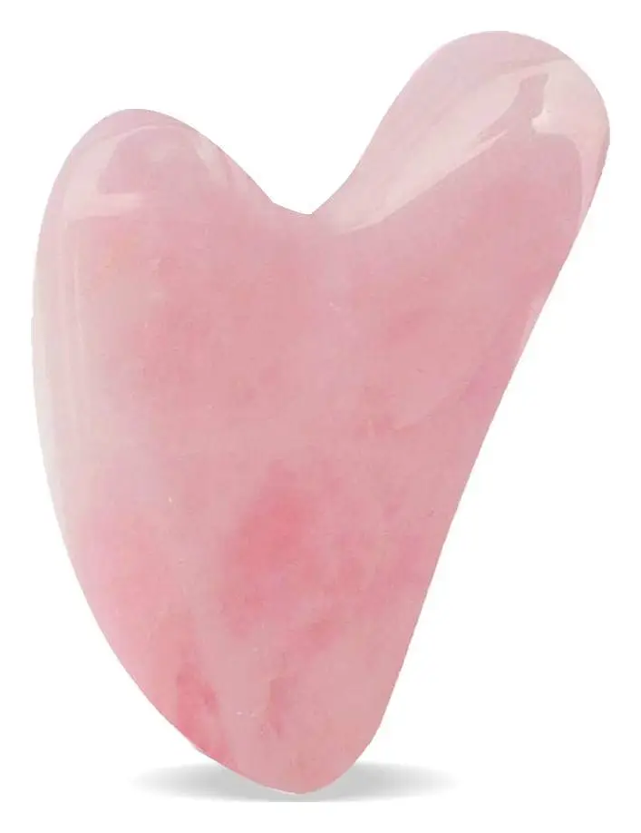 Deayoka Rose Quartz Gua Sha