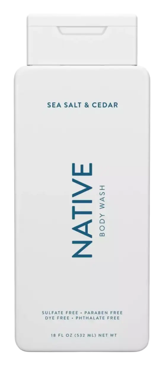 Native Body Wash Sea Salt & Cedar
