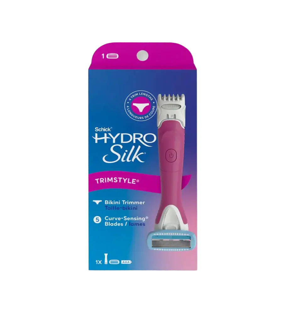 Schick Hydro Silk Trimstyle Women's Razor With Bikini Trimmer