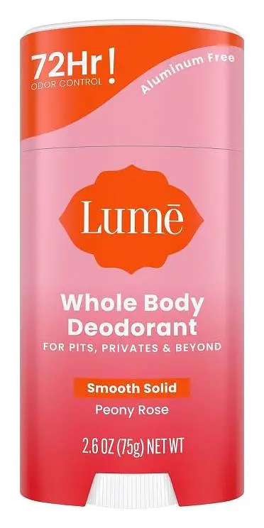 Lume Whole Body Deodorant Peony Rose