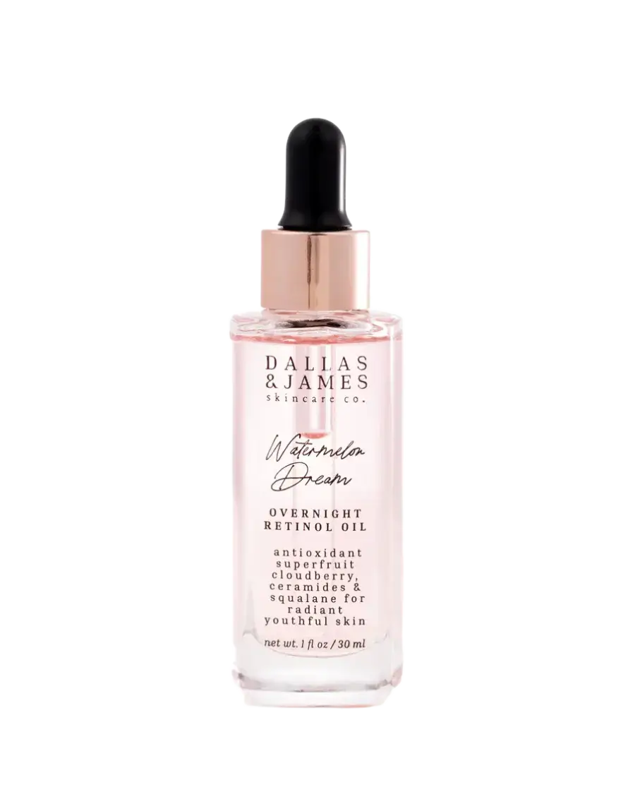 Dallas & James Watermelon Dream Overnight Retinol Oil