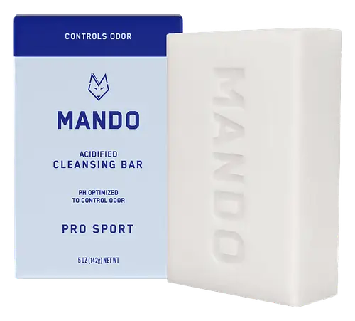 Mando 4-In-1 Acidified Cleansing Bar Pro Sport