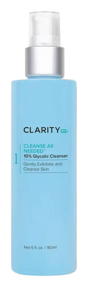 ClarityRx Cleanse As Needed 10% Glycolic Cleanse