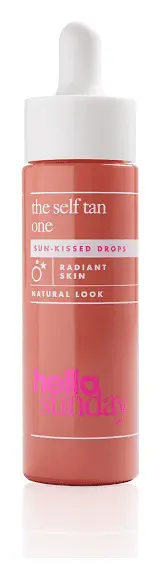 Hello Sunday The Self Tan One Buildable Tanning Drops With Vitamin C