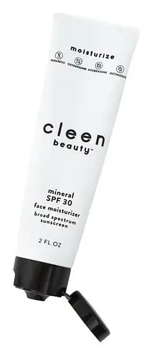 cleen beauty Face Moisturizer with Mineral Sunscreen, Broad Spectrum SPF 30