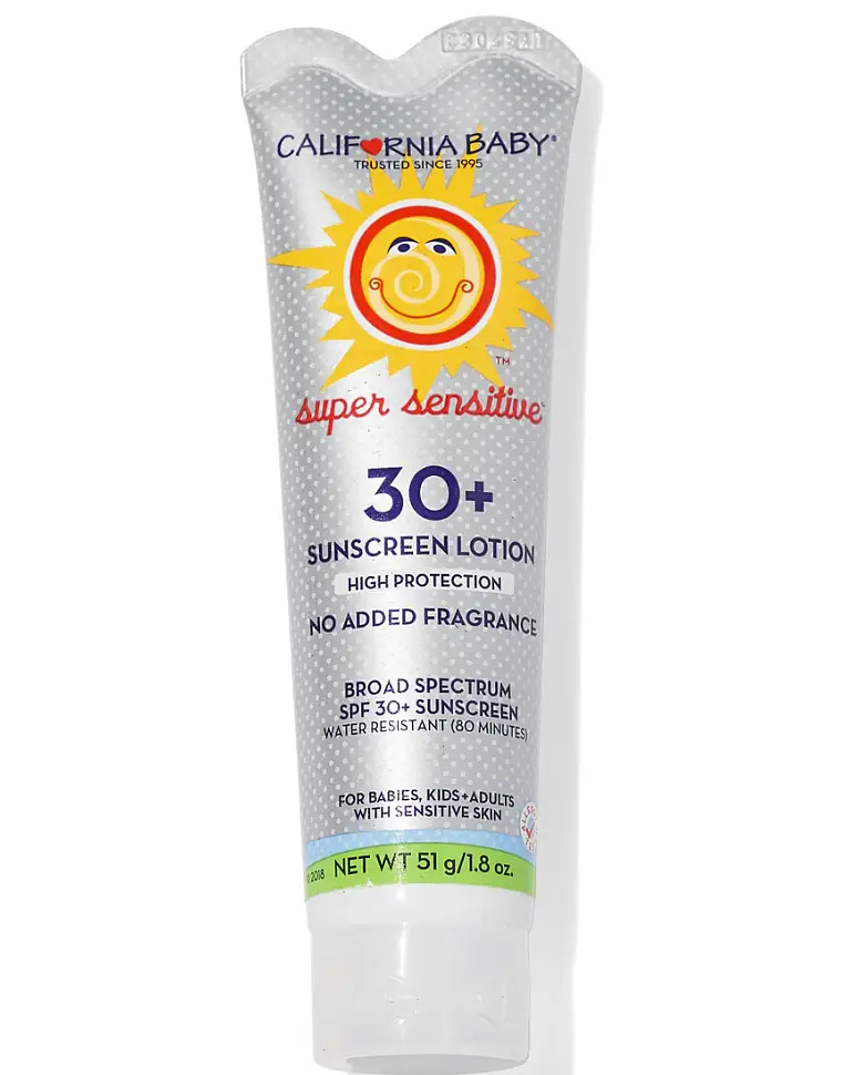 California Baby Super Sensitive Broad Spectrum Spf 30+ Sunscreen