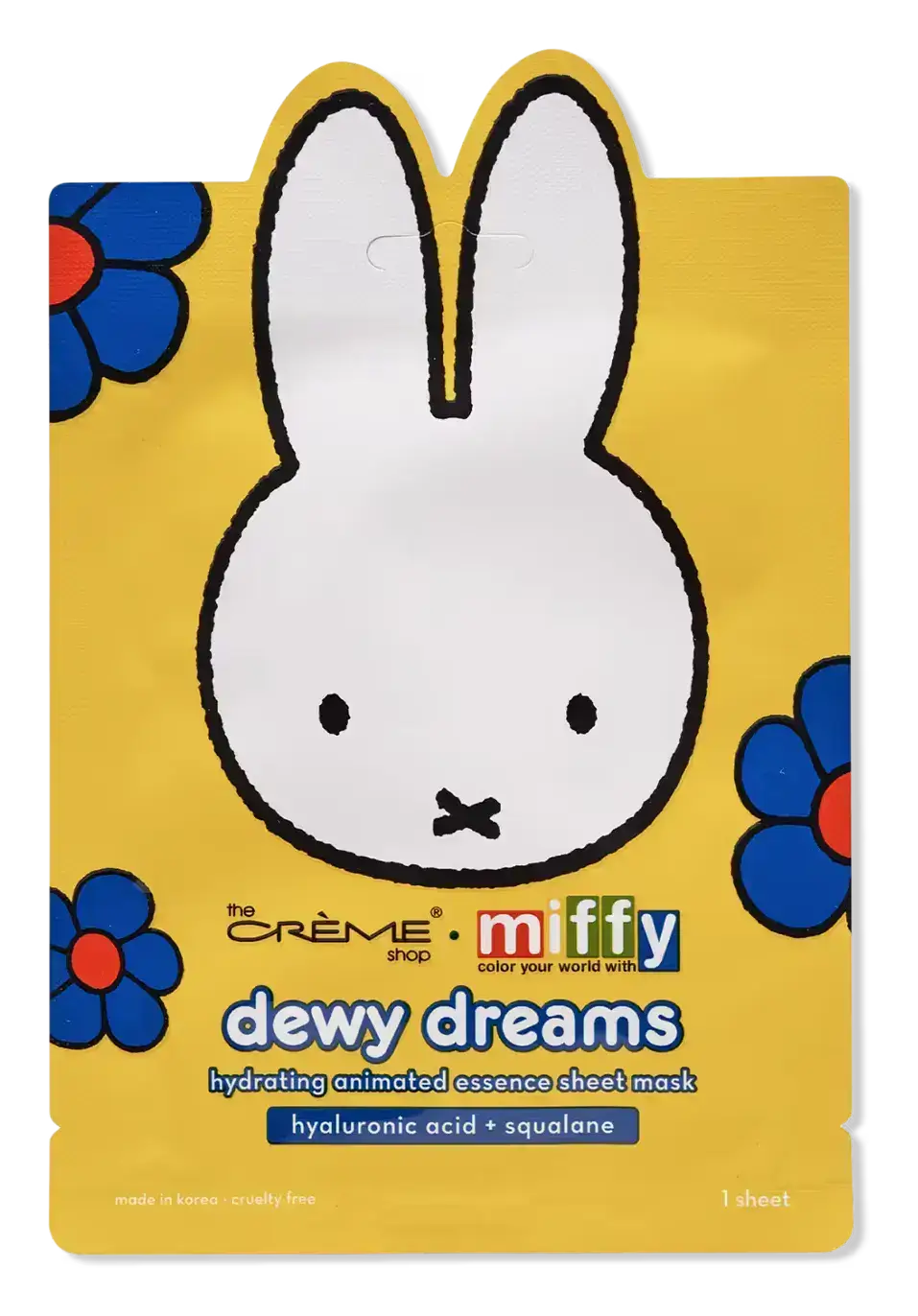 The Creme Shop Miffy Dewy Dreams Hydrating Animated Essence Sheet Mask