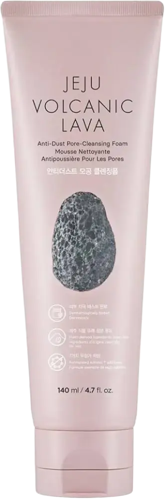 The Face Shop Jeju Volcanic Lava Anti-Dust Pore-Cleansing Foam