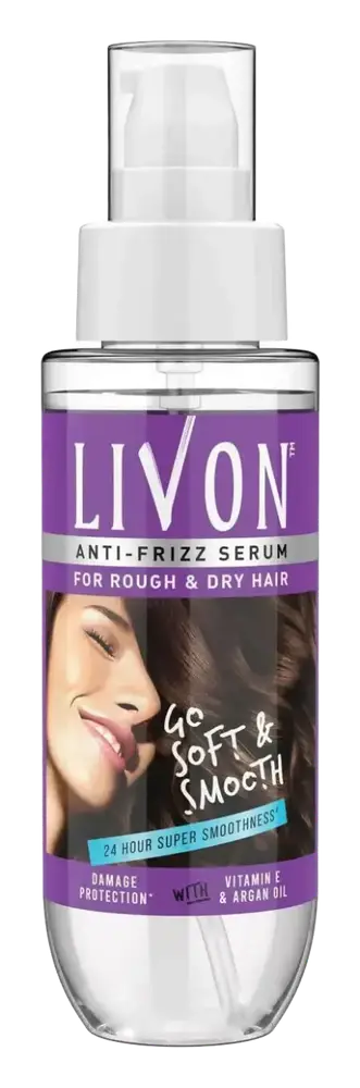Livon Anti-Frizz Serum For Rough & Dry Hair