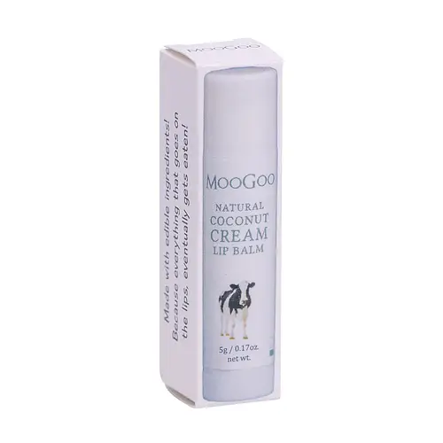 MooGoo Natural Coconut Cream Lip Balm
