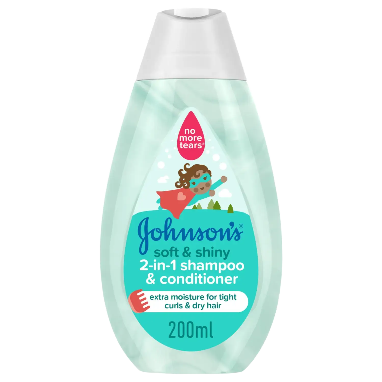 Johnson's Baby Soft & Shiny 2-In-1 Shampoo & Conditioner