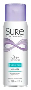Sure Antiperspirant Deodorant Spray Unscented