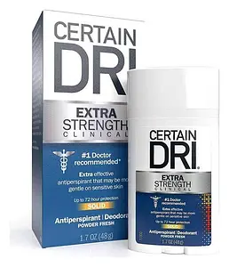 Certain Dri Extra Strength Clinical Solid Antiperspirant Deodorant (Unscented)