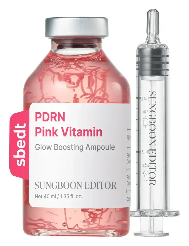 Sungboon Editor PDRN Pink Vitamin Glow Boosting Ampoule