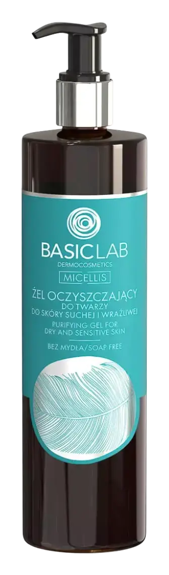 BasicLab Purifying Gel For Dry And Sensitive Skin
