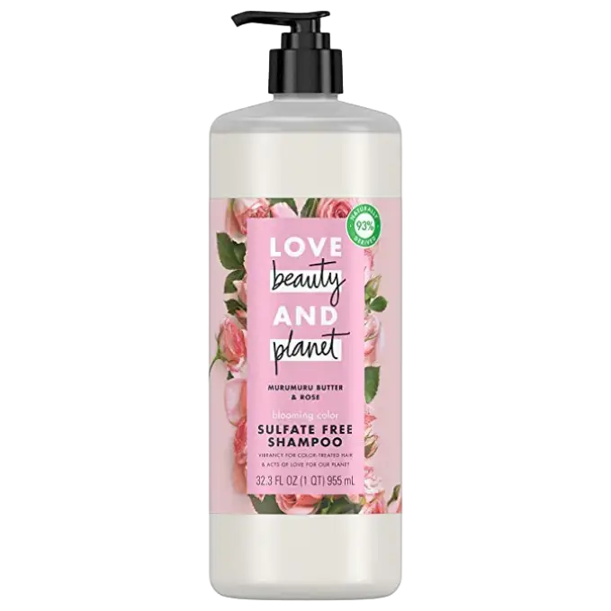 Love Beauty and Planet Murumuru Butter & Rose Shampoo