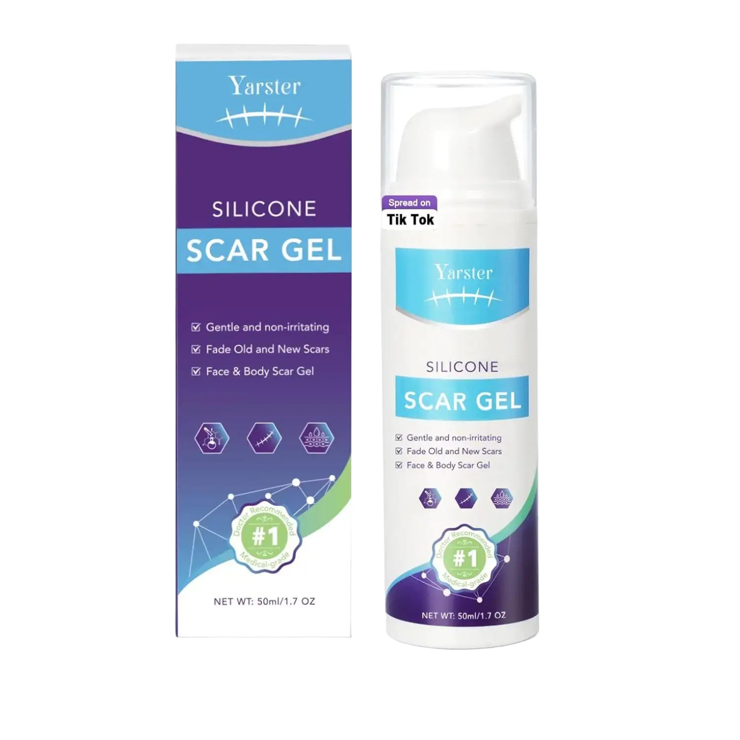 Yarster Silicone Scar Gel