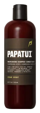Papatui Nourishing Shampoo+Conditioner Cedar Sport