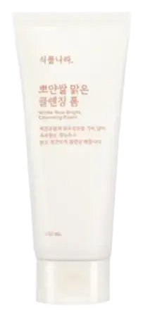 Shingmulnara White Rice Bright Cleansing Foam