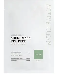Village 11 Factory Active Clean Sheet Mask Tea Tree