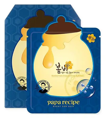 Papa Recipe Bombee Pepta Ampoule Honey Mask Pack