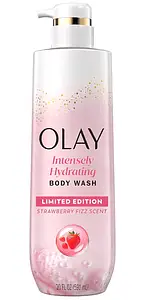 Olay Intensely Hydrating Body Wash Strawberry Fizz