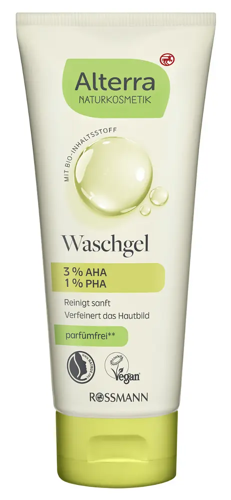 Alterra Naturkosmetik Waschgel 3% AHA 1% PHA