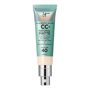 IT Cosmetics CC+ Cream Natural Matte Foundation SPF 40 Fair Ivory